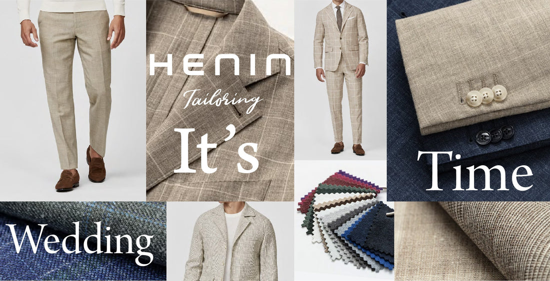 Henin Tailoring présente ''Its Wedding Time''