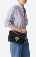 Leather Large Moon Bag VANESSA BRUNO
