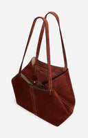 Large Daily Leather Tote Bag 100% Cowhide Leather VANESSA BRUNO