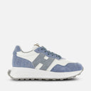 Sneakers Hogan H641 Blanc Bleu Ciel