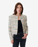 MIORA MULTICOLORED TWEED JACKET iro