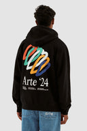 Sweat à capuche Hank Back Hearts Arte