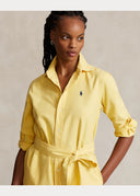 Robe-chemise ceinturée en coton Oxford Ralph Lauren