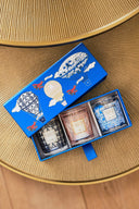 TRIO TRAVEL CANDLES MANHATTAN-PARIS-MYKONOS BAOBAB