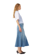GILET BLUE COTTON ROPE Ganni