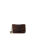 Sac JEROME DREYFUSS LULU S CROUTE VELOURS IMPRIME LEOPARD