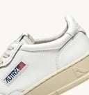 BASKET MEDALIST LOW EN CUIR BLANC Autry
