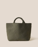 CABAS NAGHEDI ST BARTHS MEDIUM OLIVE