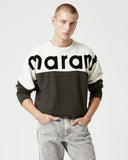 HOWLEY SWEATSHIRT BICOLORE LOGO Marant