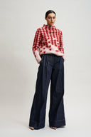 KNIT IN HOUNDSTOOTH JACQUARD Natan Collection