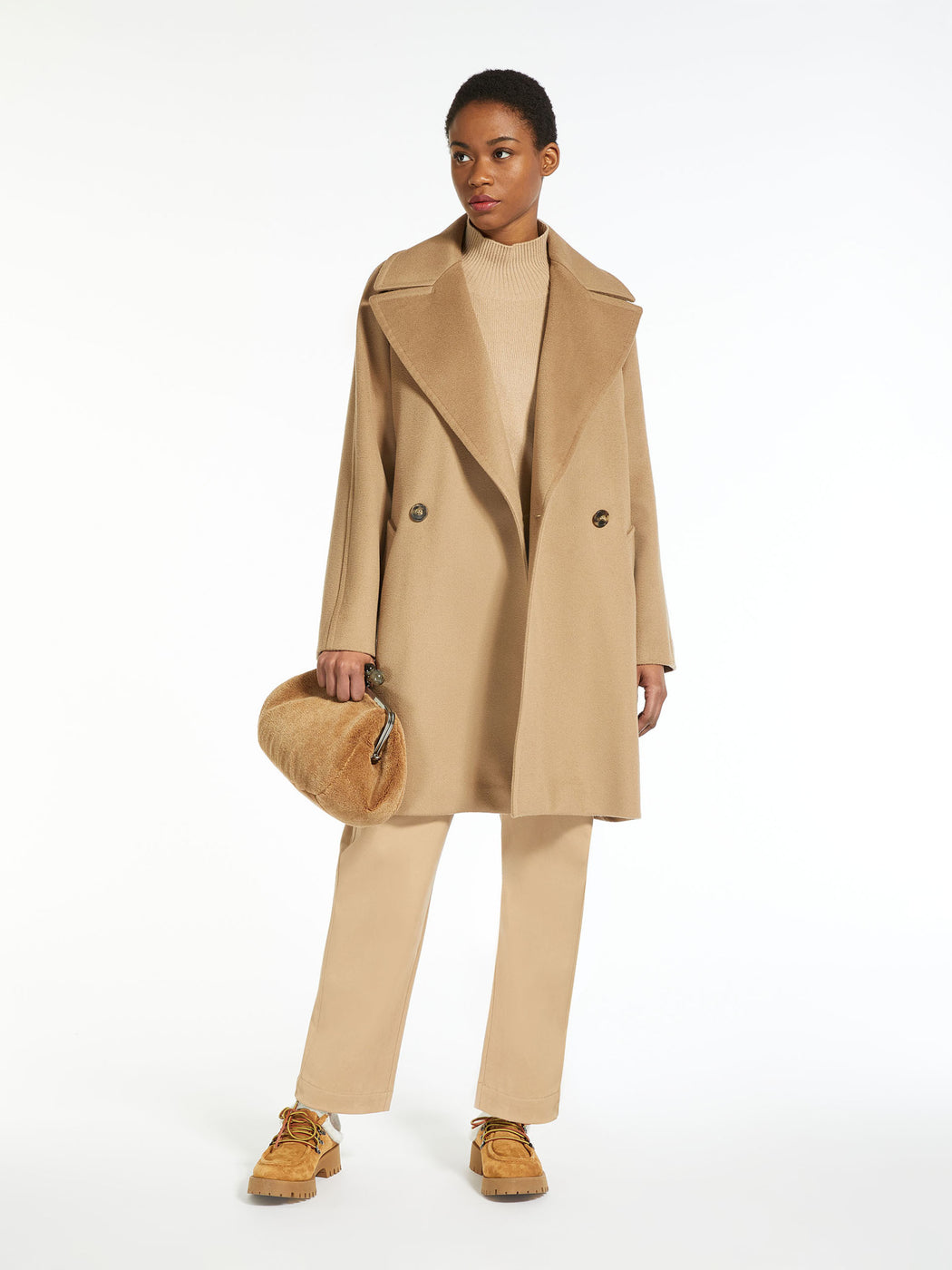 Manteau Camel Manteau En Drap De Laine Drap Laine Camel Manteau