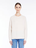 Pull fluide en alpaga et coton Mara