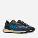 Sneakers Hogan H601 Bleu Ciel Bleu Vert