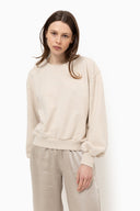 Clemence Sweatshirt | Marled Ivory