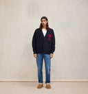 Cardigan Ami De Coeur Rouge AMI