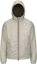 VESTE K-WAYJAKE ECO PLUS 2. REVERSIBLE GREEN BEIGE