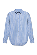 Chemise AMI lignée bleu/blanc