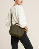 CABAS NAGHEDI ST BARTHS SMALL OLIVE