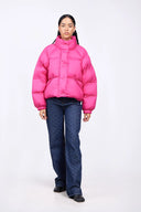 Doudoune courte bouffante Emmanuelle Magenta Gertrude & Gaston