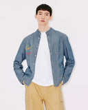 CHEMISE EN DENIM BRODÉ kenzo