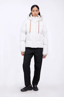 Doudoune courte mate Lili Gum White Gertrude & Gaston