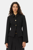 Blazer Black Light Twill Suiting