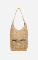 HOBO BAG IN RAFFIA VANESSA BRUNO