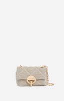 LINEN NANO MOON BAG VANESSA BRUNO
