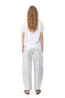 T-SHIRT WHITE RELAXED LEMON Ganni