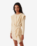 ROBE COURTE DRAPÉE MITZI iro