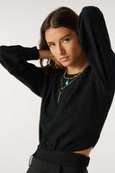 whisper. HAUT MANCHES LONGUES ba&sh