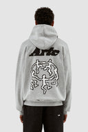 Sweat à capuche Harmon Back Pixel Dancers Arte