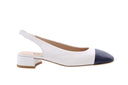 Ballerines ODARE GIRONA NAPPA OFF WHITE NERO
