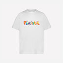 T-shirt FLANEUR markerstift blanc