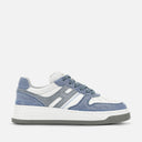 Sneakers Hogan H630 Blanc Bleu Ciel