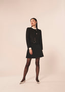 Valda black tweed jacket Tara Jarmon
