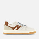 Sneakers Hogan H630 Ivoire Marron