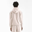 Signature Zip-Up Hoodie Heather Cool Grey flâneur