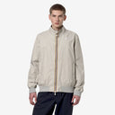 ARSENE PLUS.2 REVERSIBLE BEIGELT-BLUE DOUBLE K-Way