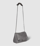 Sac JEROME DREYFUSS LULU M CUIR ANTHRACITE