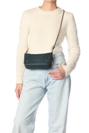 Sac JEROME DREYFUSS BOBI S CHEVRE PETROL