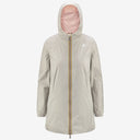 SOPHIE PLUS.2 RÉVERSIBLE BEIGE LT-ROSE K-Way