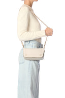 Sac JEROME DREYFUSS BOBI S CHEVRE ECRU GRAINE