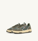 BASKET WILDPACE LOW EN MESH ET DAIM VERT MILITAIRE