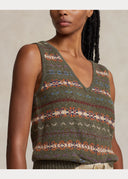 Pull débardeur Fair Isle Ralph Lauren