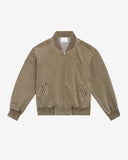 Sweat Isabel Marant Etoile homme façon bomber bronze foncé