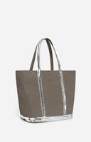LINEN XL CABAS TOTE VANESSA BRUNO