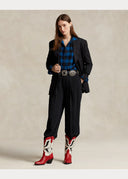 Chemise écossaise en sergé de coton Ralph Lauren