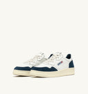 BASKET AUTRY CUIR BLANC ET DAIM CAPRI