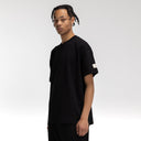 Atelier T-shirt Sleeve Emblem Black flâneur